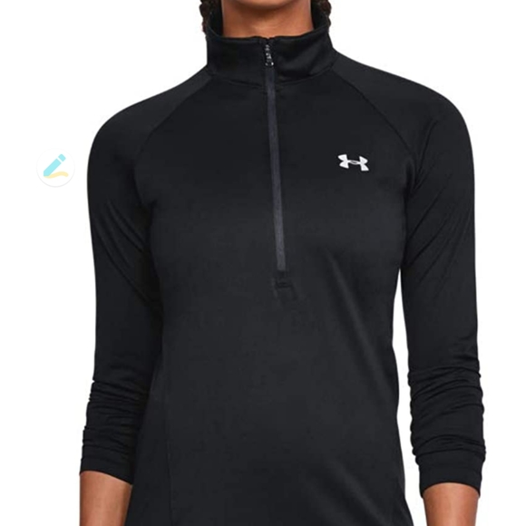 Under Armour Pull Over 1/4 Zip Long Sleeve New Size Large - Picture 5 of 7